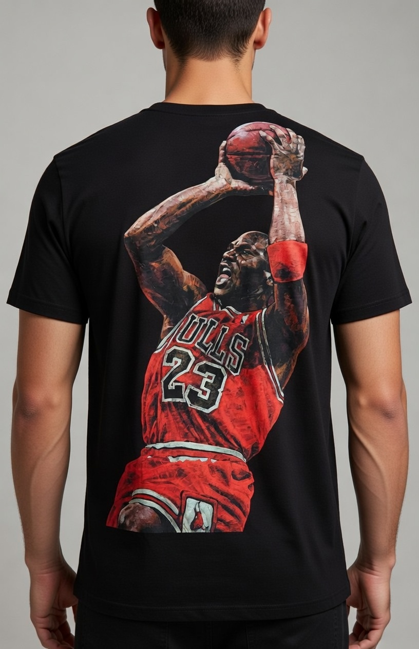 Jordan Bulls Black